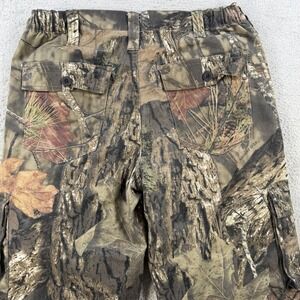Mossy Oak Pants Mens Small 30x31 Camo Cargo Stretch Outdoor Hunting Y2K